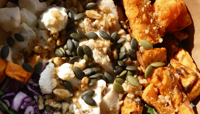 Nouveaux ingrédients d'automne Green and Go